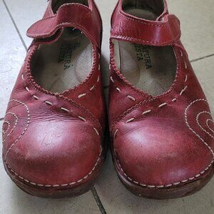 El Naturalista Yggdrasil mules, Red, Size 40 EU/US 9